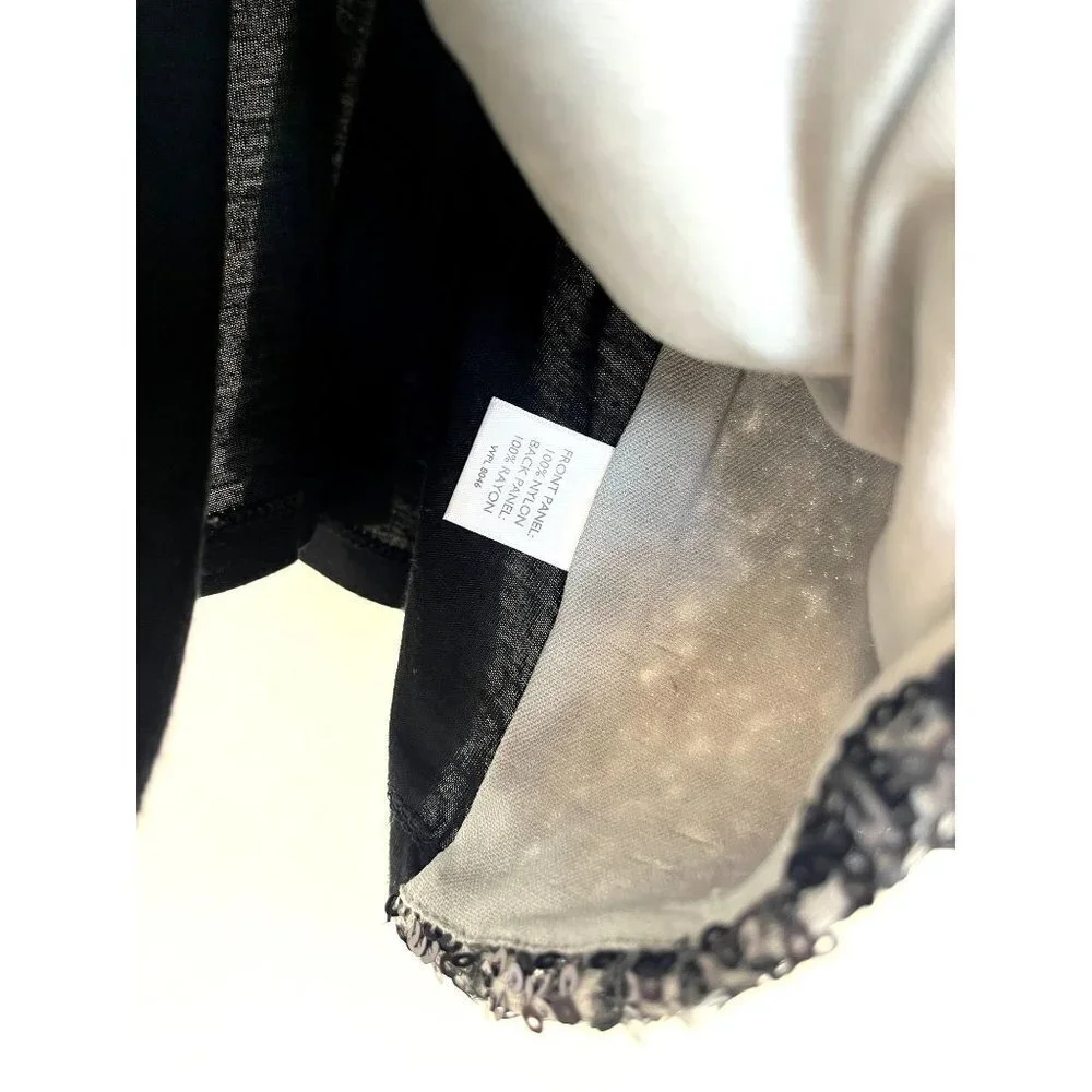 INC Sleeveless Sequin Top Size L